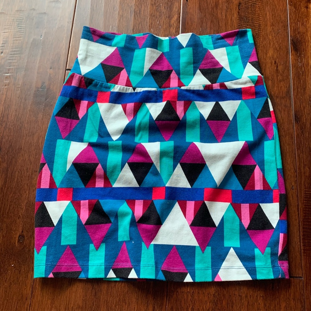 multicolores mini skirt